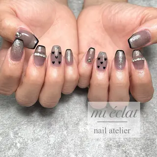ネイル mi éclat ミ　エクラのネイルデザイン