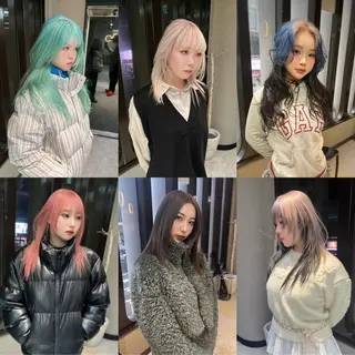 カラー 💖艶髪ブリーチ髪質 改善💖ケンシンのヘアスタイル