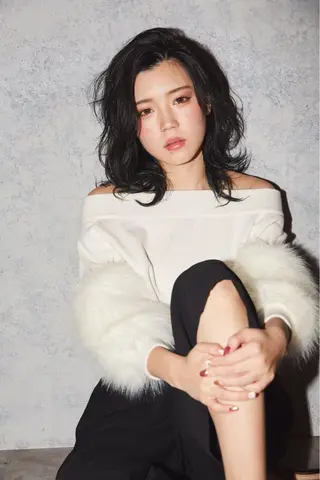 セミロング カラー パーマ ヘアアレンジ メンズ キッズ ネイル マツエク・マツパ アティリー 西梅田のヘアスタイル