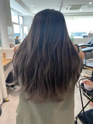 ミディアム カラー JILBLAN京都 ショート/ハイライトのヘアスタイル