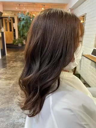 ロング hair living Liko池袋東口店所属・✨透明感カラー🌱 上村 舜のヘアスタイル
