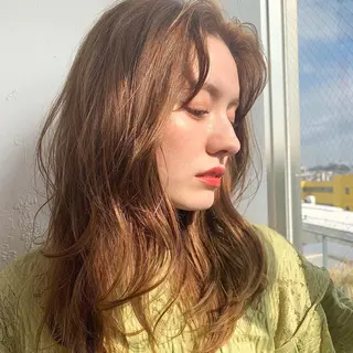ロング カラー Sana / 韓国ヘア / カラーのヘアスタイル