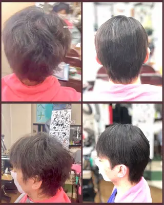 メンズ カラー損傷毛縮毛矯正 ツイストスパ佐藤昭利のヘアスタイル