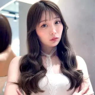 ロング カラー 縮毛矯正/ 髪質改善/浅見拓哉のヘアスタイル