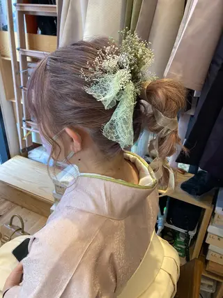 セミロング ヘアアレンジ Gypsoly ☺︎ゆきのその他イメージ