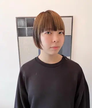 ショート THOiRY栄所属・三宅航平 モデル募集⭐️のヘアスタイル