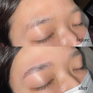 アイブロウ lilbondir. chiharuのネイルデザイン