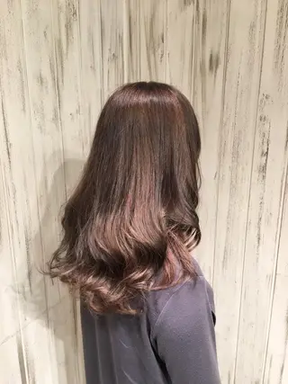 ミディアム セミロング 永井大樹✨ 透明感カラー✨のヘアスタイル