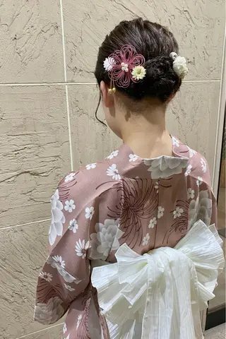 ヘアアレンジ 菊地 紗矢のヘアスタイル