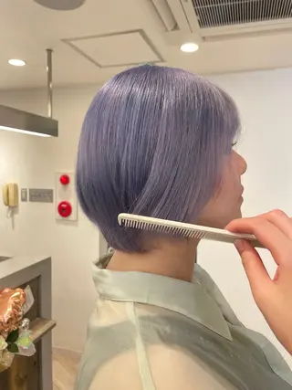 ショート ♡似合わせハイトーン ♡maiのヘアスタイル