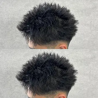 パーマ メンズ イケメン製造機 🔥上原沙羅🔥のヘアスタイル