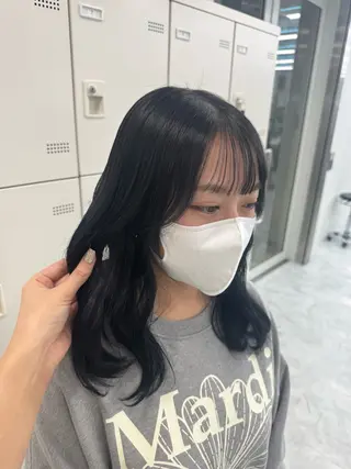 カラー noa🫧美髪/ 透明感カラーのヘアスタイル