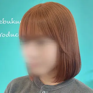 ミディアム カラー Natsuki🤍 透明感×艶カラー🫧のヘアスタイル