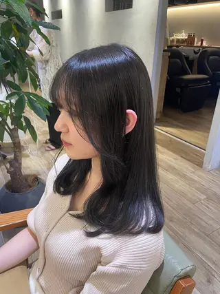 ミディアム ALBUM  池袋所属・来美 / クルミのヘアスタイル