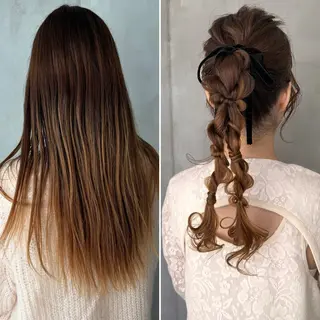 ロング 可児 令路のヘアスタイル