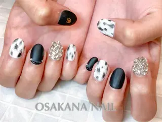 ネイル OSAKNA NAIL しおん🐠のネイルデザイン