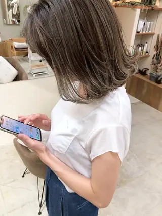 ミディアム 【髪質改善特化】青山 真輔/髪質改善のヘアスタイル