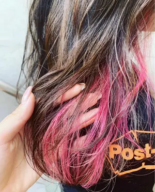 ロング カラー box mico. mutsumiのヘアスタイル