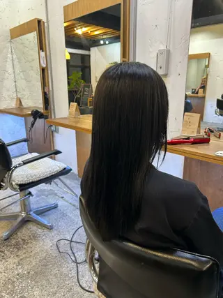 セミロング カラー モテ艶カラー/ KaRin👼🏻のヘアスタイル