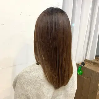 セミロング まろやかカラー🤎 みなとまほのヘアスタイル