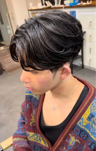 パーマ メンズ 年間2000名担当◎ パーマ職人/仲原佑樹のヘアスタイル