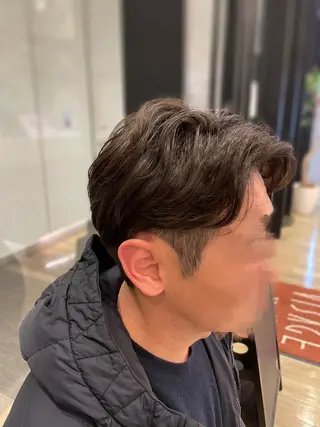 パーマ メンズ 本多 美羽のヘアスタイル