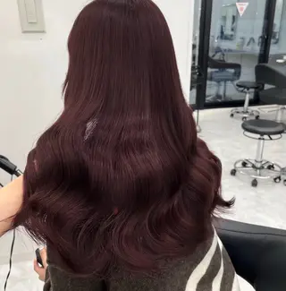 ロング カラー ヘアアレンジ 🫧🎀うる艶暖色 🏹Nanako🎀のヘアスタイル