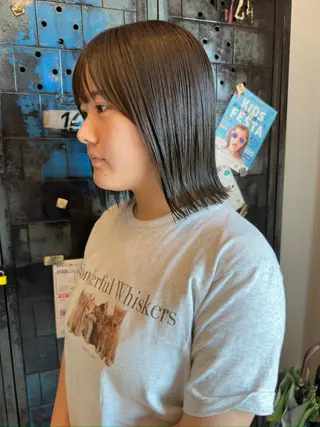 ミディアム 尾山 敦史のヘアスタイル