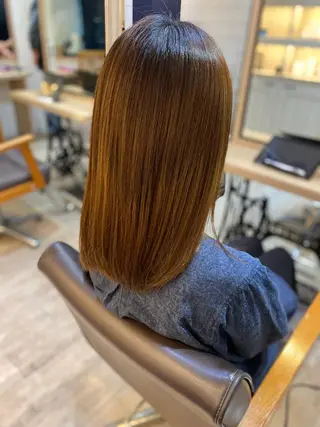 ロング ヨシダ フミノリのヘアスタイル