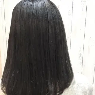 ミディアム カラー 金崎 新吾のヘアスタイル