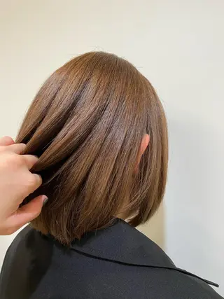 ショート カラー マツモト カラー/ショートボブのヘアスタイル