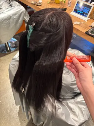 ロング 韓国風/髪質改善 🦋kokona🦋のヘアスタイル