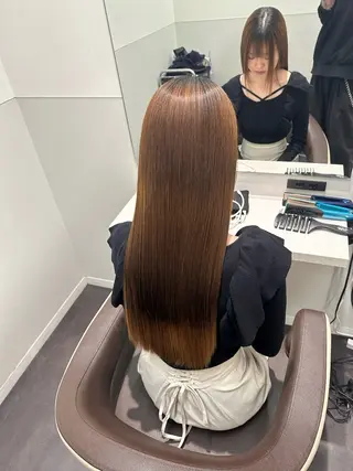 ロング Wisteria所属・美髪特化✨ 伊織✨縮毛矯正✨のヘアスタイル