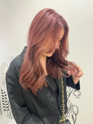 ロング カラー 🩶横浜美容室 透明感カラー✝️るみのヘアスタイル