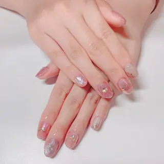 ネイル パラジェル💅 オフ無料Pi.Harのネイルデザイン
