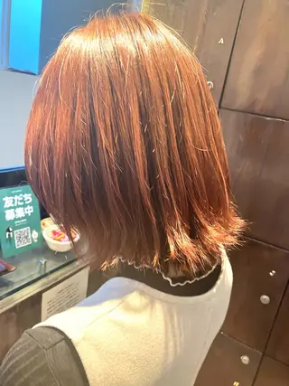 ミディアム カラー 奥谷 美代子のヘアスタイル