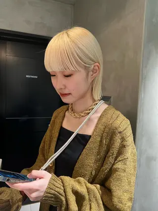 ショート カラー アンニュイヘア🪽 ayumiのヘアスタイル