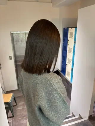 ミディアム 三軒茶屋/レディース カット/Momoのヘアスタイル