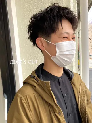 メンズ 篠田 あずさのヘアスタイル