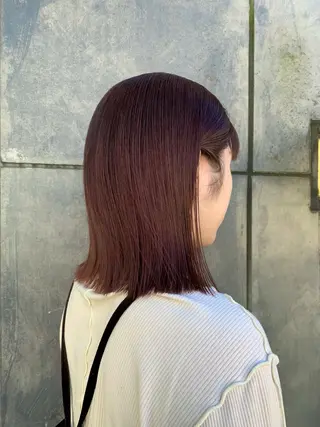 ミディアム カラー MEY HAIR所属・カットモデル 募集Narumi🌸のヘアスタイル