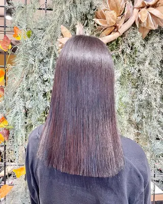 セミロング カラー ヘアアレンジ 韓国マツエク/まつパ 🎀misaki🎀のマツエク・マツパデザイン