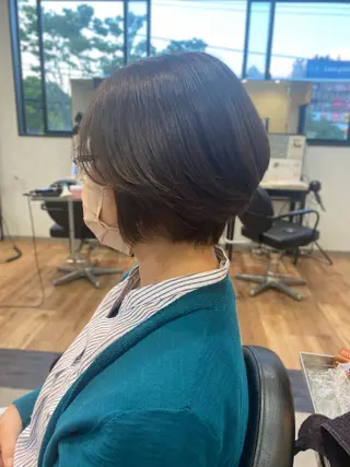 ショート 矢部 萌深のヘアスタイル