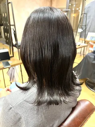 ミディアム カラー 【髪質改善】 TAIGA🐯のヘアスタイル