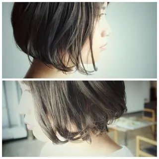 ショート カラー BOB🌟ハイトーン /ブリーチ/TAKUのヘアスタイル