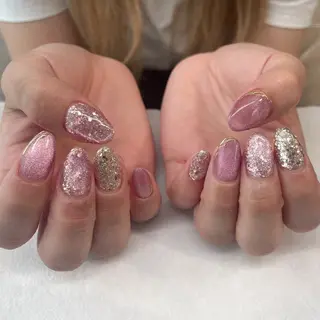 ネイル 💎🐰 saki. m 🐰💎のネイルデザイン