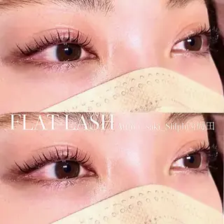 マツエク・マツパ 大阪梅田 SAKI 韓国風束感まつ毛のマツエク・マツパデザイン