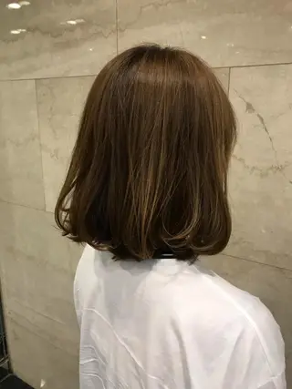 ミディアム パーマ ere hair salonのヘアスタイル