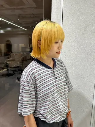 ショート 🌟透明感カラー🌟 恵比寿/sayuのヘアスタイル