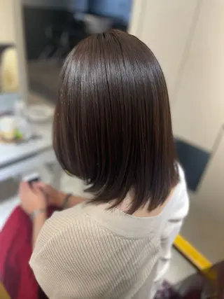 ミディアム カラー le.pidorge Tamaのヘアスタイル