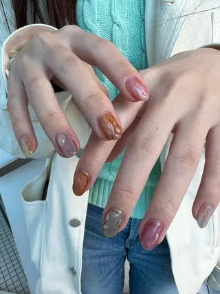 ネイル 【韓国ヘア・ネイル】 HINATA🍒のネイルデザイン